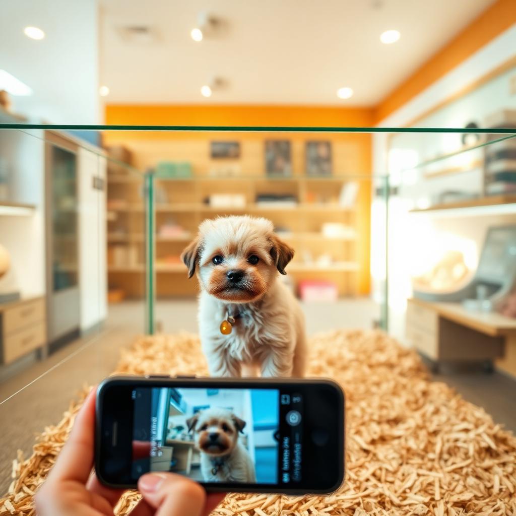 Puppy at The Puppy Store 1