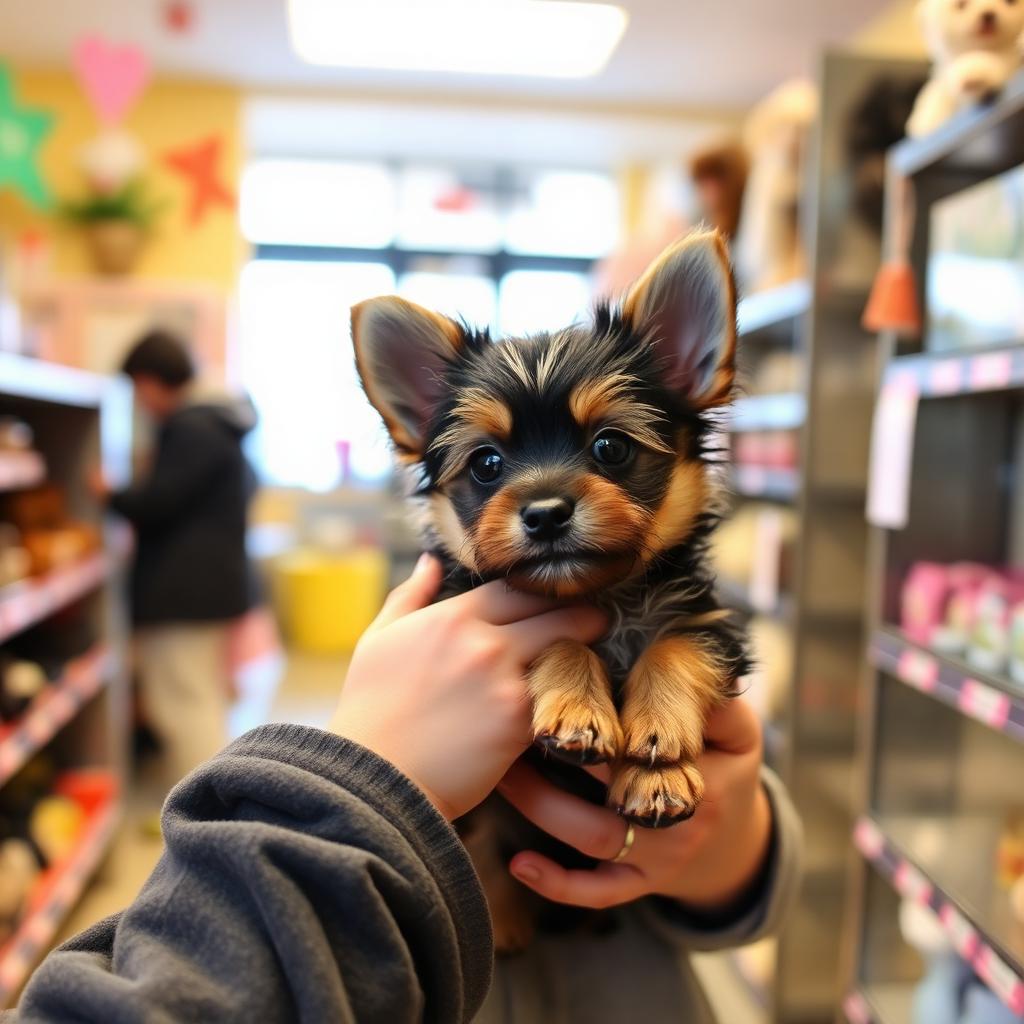 Puppy at The Puppy Store 2